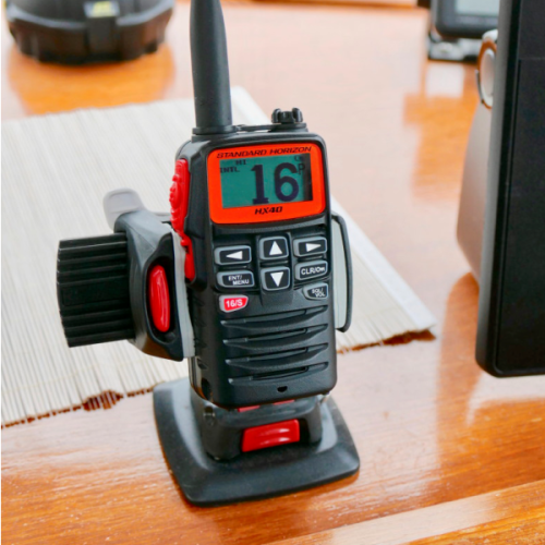 Радиостанция | морская | водонепроницаемая | Standard Horizon | HX40 E